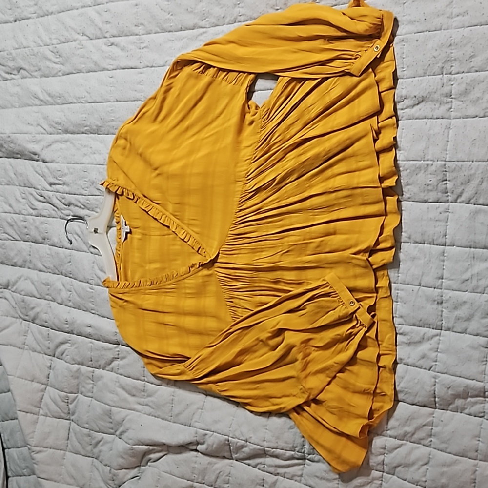Lucky Brand Peplum Blouse